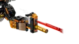 Mech arm firing stud shooter.