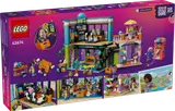 Back of LEGO Friends Comic Book and Game Store box.