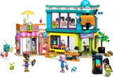 LEGO Friends Comic Book and Game Store full view with minifigures.