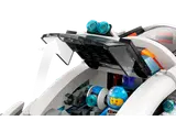 Close-up of LEGO rover cockpit.
