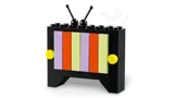 Retro brick TV