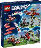 Dreamzzz 71497 box back, alternate builds.