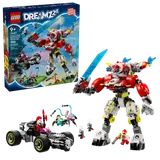 Set 71497 with mech and car.