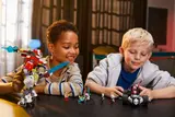 Kids playing with LEGO Dreamzzz.