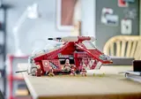 Complete gunship set with minifigures