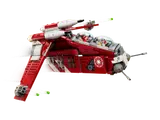 Gunship in flight, firing