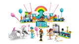Reconfigurable party elements and minifigures.