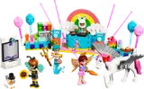 LEGO Friends Costume Party set with minifigures and Pegasus.