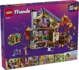 Back of LEGO Friends cabin box.
