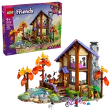 LEGO Friends Hot Springs Cabin set and box.