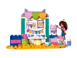 Close-up of Gabby's craft station.