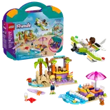 LEGO Friends Beach & Travel Suitcase 42672 with plane, bar, lounge.