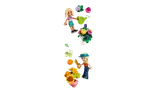 Minifigures with flower parts.