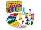 LEGO Classic Creative Houses set with box and builds.