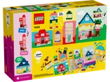 Back of LEGO Creative Houses box.