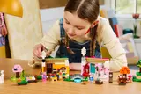 Child playing with house interiors.