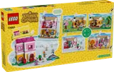 Animal Crossing box back, showing alternate builds.