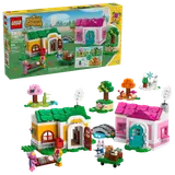 LEGO Animal Crossing box art and set.