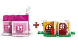 Modular Animal Crossing houses.