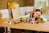 Child with full Animal Crossing set.