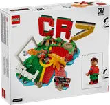 Back of CR7 LEGO box.