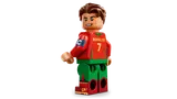 Ronaldo minifigure detail.