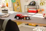 Car on display.