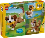 Back of LEGO Creator 3-in-1 box.