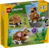 Back of LEGO Creator 3-in-1 box.
