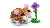 LEGO hamster in a crawling pose.