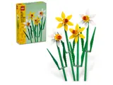 LEGO Daffodils set 40747 with product box.