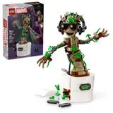 LEGO Dancing Groot with box.