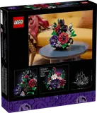 LEGO Dark Flower Arrangement box back