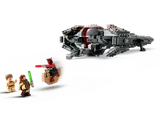 Maul's speeder vs. Jedi.