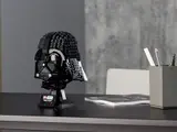 Vader Helmet on office desk.