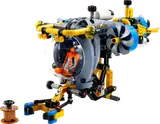 LEGO Technic submarine with extended grabber.