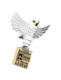 Hedwig minifigure with newspaper.
