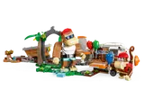 Donkey Kong and Diddy Kong with plane.