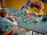Children playing with LEGO Super Mario 71425.