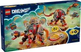 Back of box showing both Dino Jet modes and dimensions.