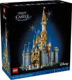 Box art of the LEGO Disney Castle set.