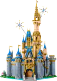 Detailed front view of the LEGO Disney Castle.