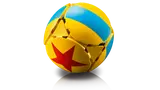 Close-up of LEGO Luxo Ball.