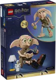 Back of LEGO Dobby set box showing alternate poses.