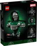 LEGO Doctor Doom Bust box back.
