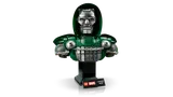 Built Doctor Doom Bust, front view.