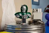 Doctor Doom Bust on display.