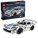 Dodge Viper Technic set with its box, highlighting details.