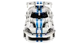 Front view of the Technic Dodge Viper GTS-R model.