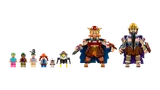 Set character lineup by size.